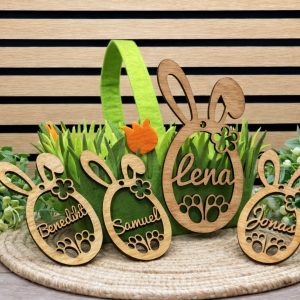 Osterhasen Anhänger mit Namen